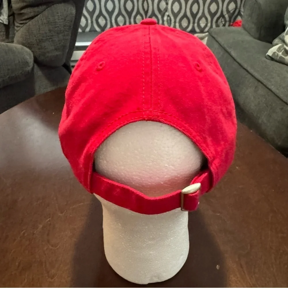 2017 Bioworld Mr Poopy Butthole Rick & Morty Red Strapback Baseball Cap Dad Hat
